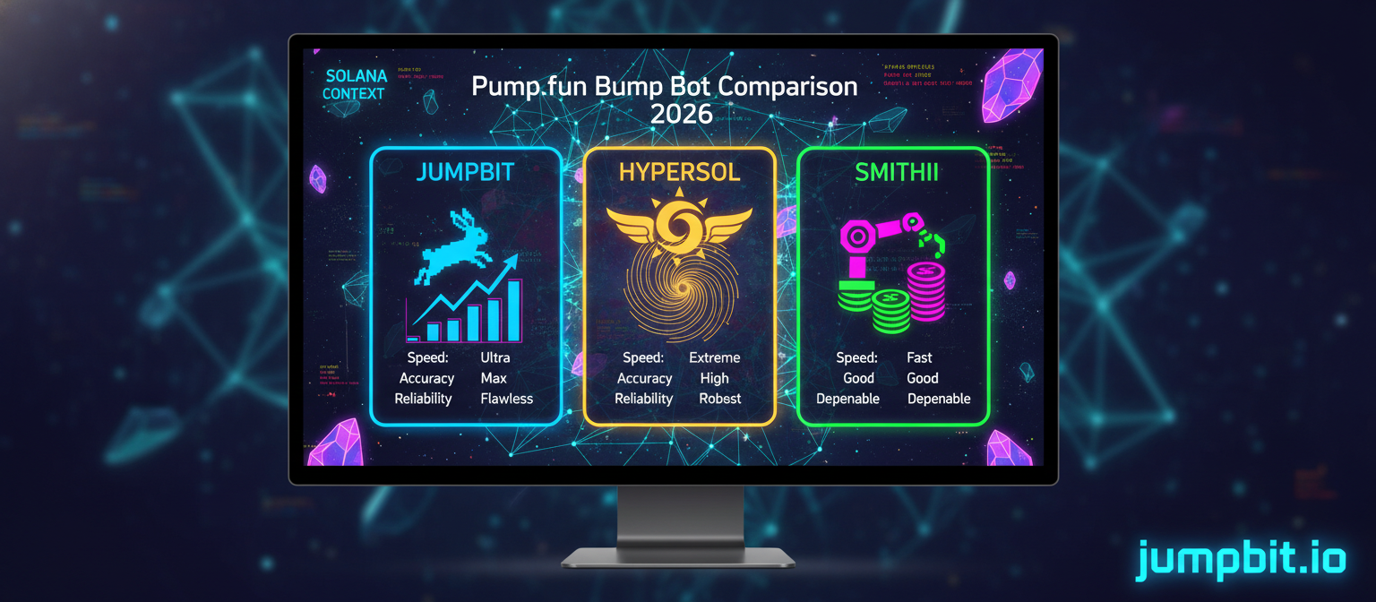 Best Pump.fun Bump Bot Comparison 2026